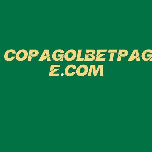 Logo da COPAGOLBETPAGE